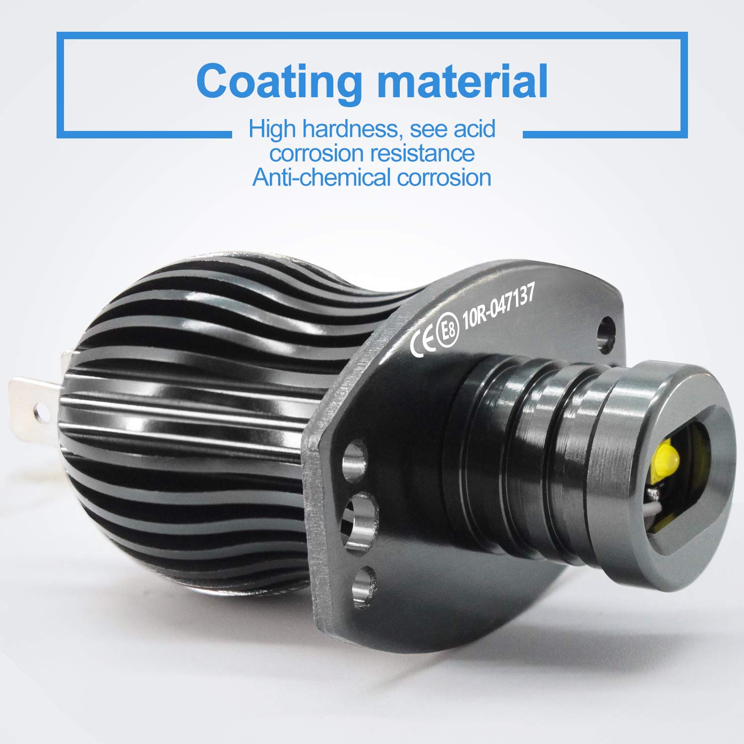 Biqing LED Angel Eyes Phare Auréoles,20W Angel Eyes Lights Ampoules de marqueur d'anneau de halo CANBUS avec marquage CE pour E90 E91