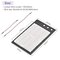 Vista 3 de MECCANIXITY Juego de tablas de pan de 1660 puntos sin soldadura para Proto Shield y Testing1 Set