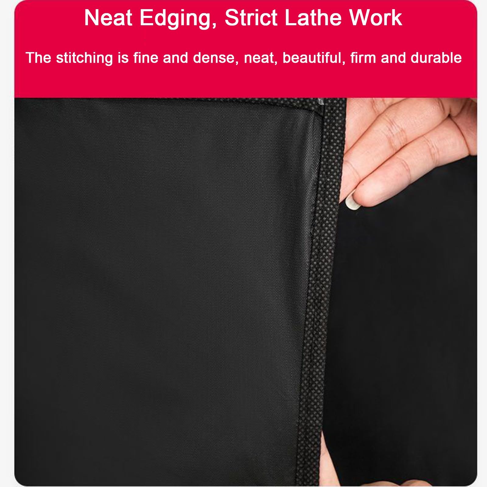Funda para Vestidos, Funda para Trajes, Transpirable, para Abrigos Largos, Suéteres, Camisas, Trajes y Vestidos (5 Unidades), Color Negro(60x140cm/24x55in)