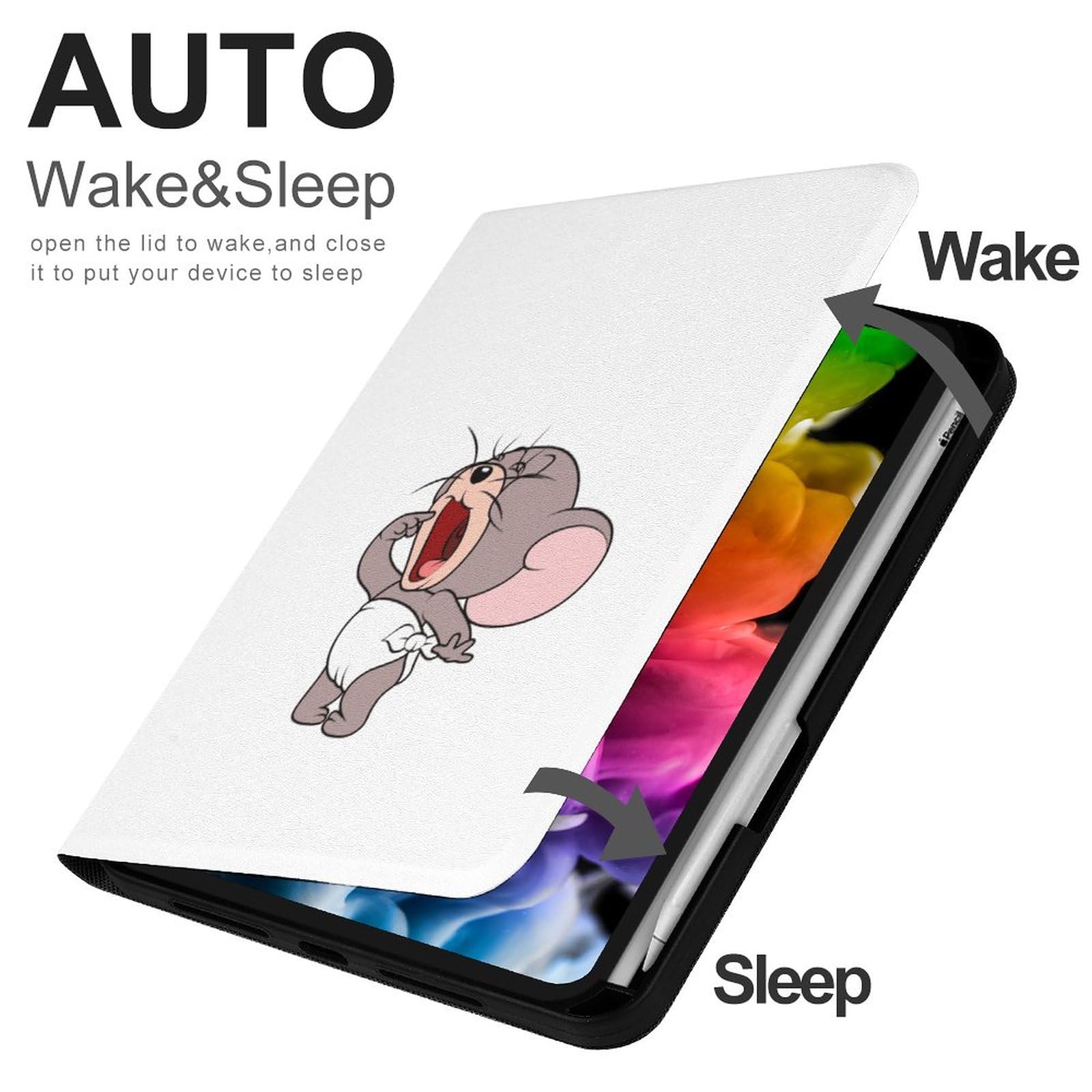 Amazon.co.jp: トムとジェリー iPad Mini 1 2 3 4 5 6 ケース 