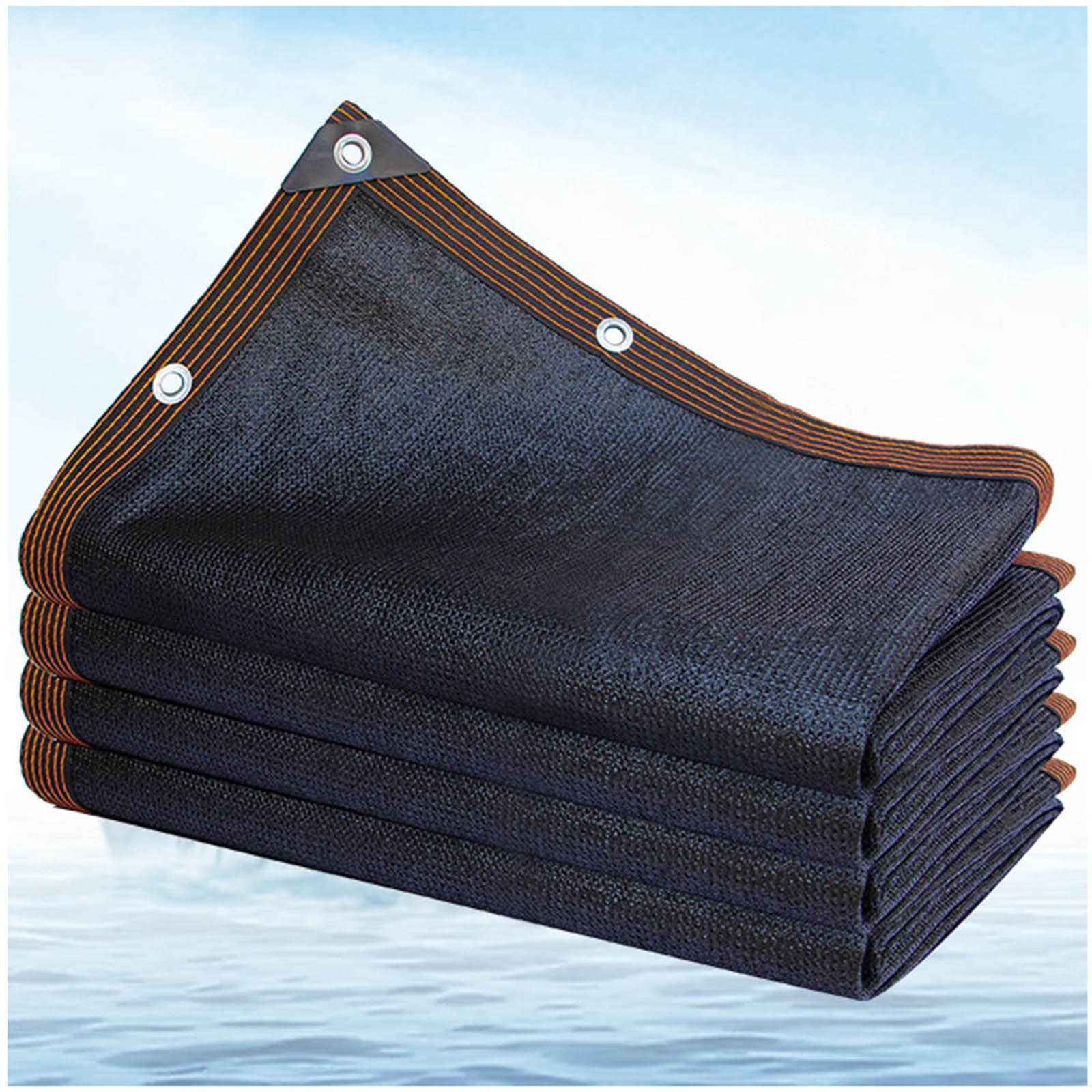 Shade Netting, 50% Shading Rate, Greenhouse Shade Net, Sunblock Shade Cloth, Awning for Plants/Garden, Outdoor Shade Sail, 2/3/4/5/6/8m,Black-4x5m(13 * 16.4ft)