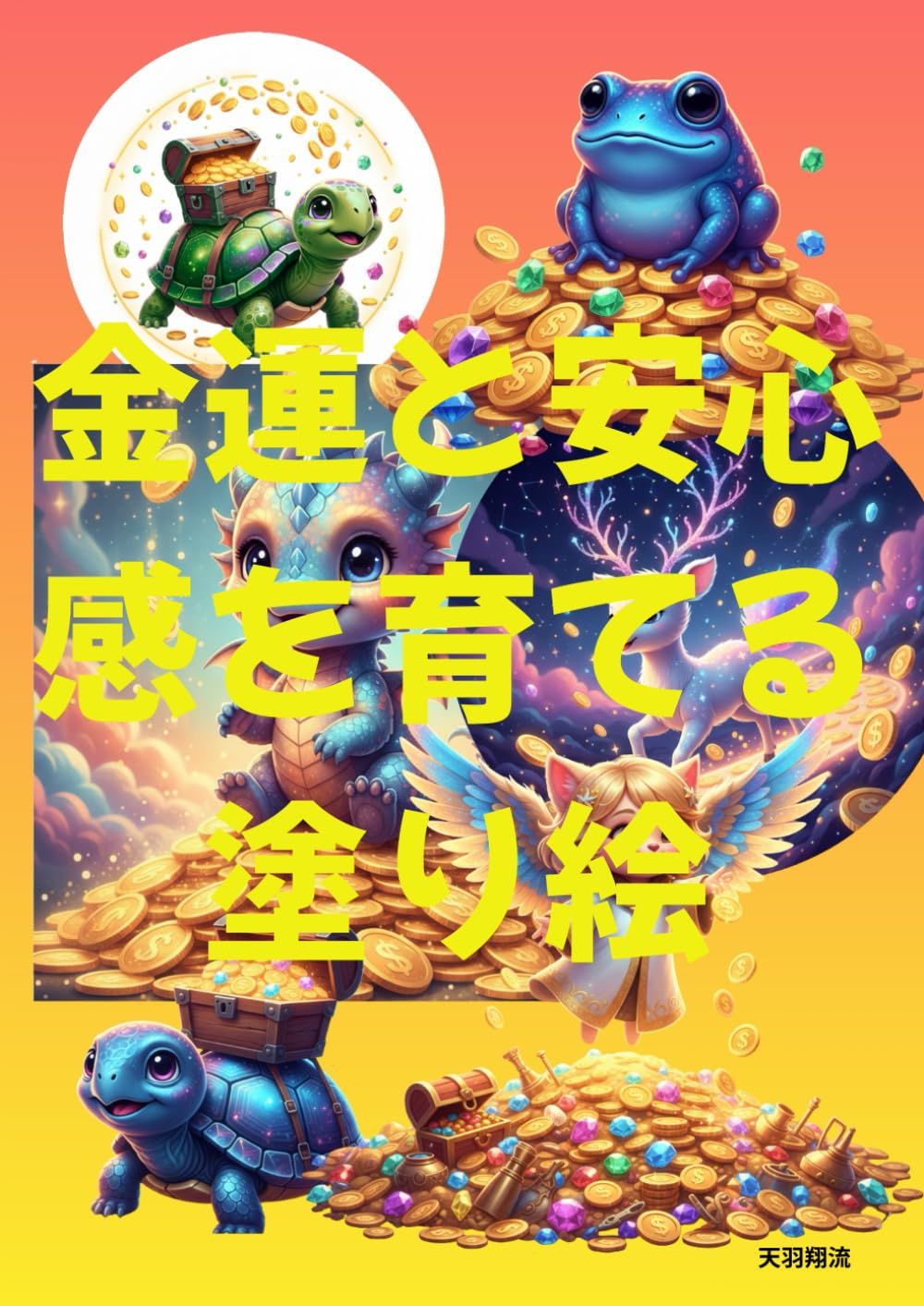 金運と安心感を育てる塗り絵