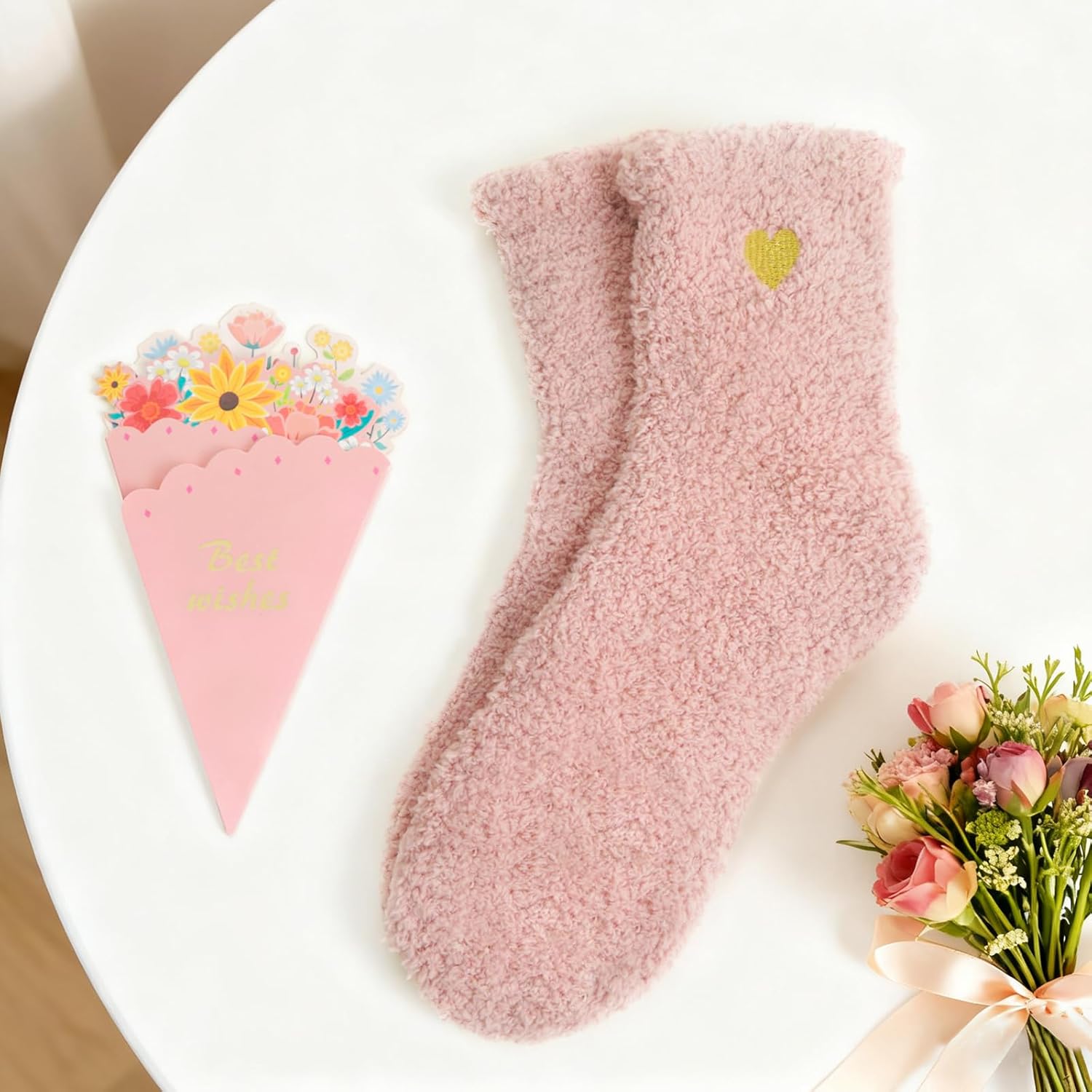 Valentines Day Gifts for Her Women Girlfriend Wife Mom, Unique Happy Birthday Gift Baskets for Teen Girls Friend Sister, Thank You Gifts Set for Teacher Coworker, 14pcs Cute Rose Box Present (Pink) - Image 7