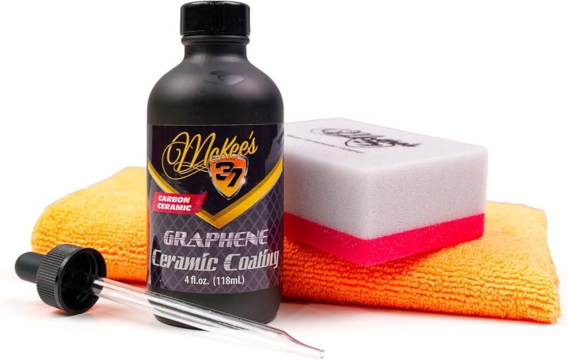 Graphene Ceramic Coating (5 Year 10H Protectant for Paint, Wheels, Glass, Chrome), 4 fl. oz.