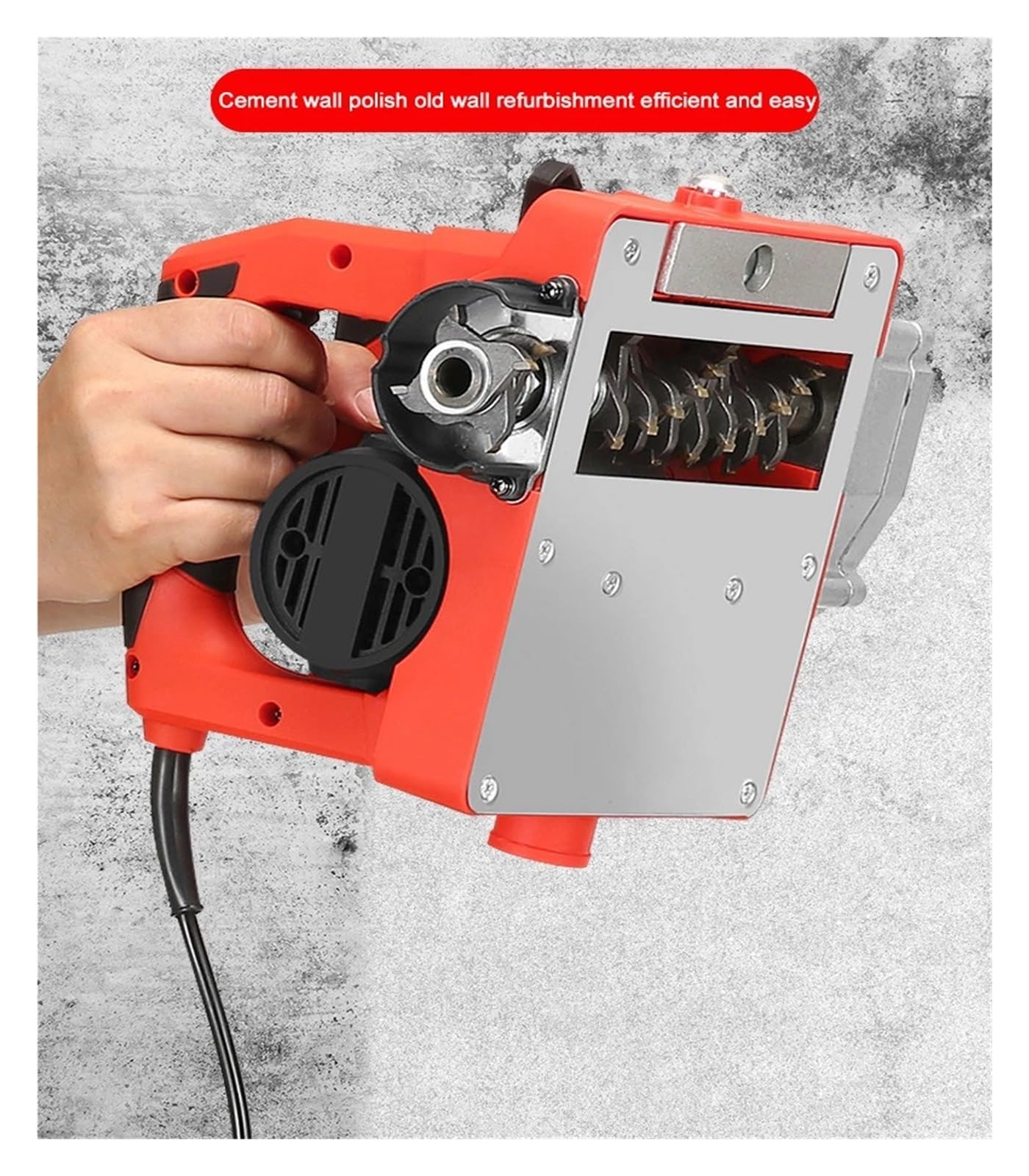 Strug elektryczny, Łopata ścienna 1600W Łopata ścienna Samolot do renowacji Strugarka zgrubna Renowacja starych ścian Strugarka bezpyłowa Strugarka elektryczna