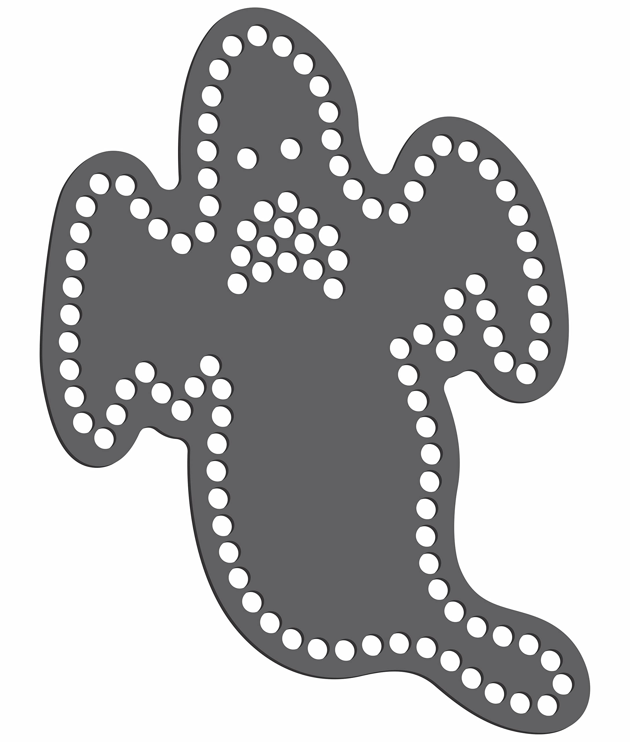 Rhinestone Genie Magnetyczny szablon ze strasu, elastyczny, czarny