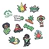 UNN Shoes Charms Black lives Matter Decoration for Kids Girls Adult Women Birthday Gifts Party Supplies
