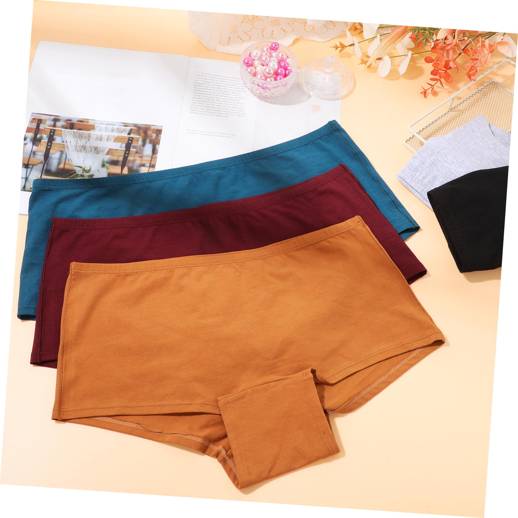 5 Piezas Braguitas de Mujer Algodón Cobertura Completa Calzoncillos Talla Xxl Mujer Algodón Usar Diario