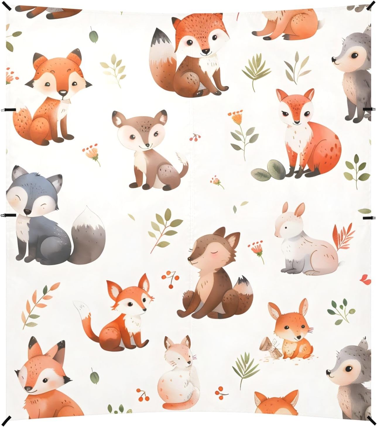 Foxs Camping Sun Shelter, Beach Tent Portable Beach Sun Shade Outdoor Canopy for Camping Trips Fishing Picnic