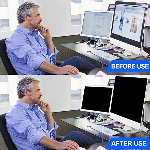 Miniatura 5 de Pantalla de privacidad para laptop de 13.3 pulgadas, pantalla de privacidad colgante 9H para portátil de 16:9, acrílico HD, protección ocular