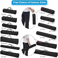 Vista 7 de Bolsa de Transporte para Trípode y Monopié de 35 Pulgadas PATIKIL, Bolsa de Repuesto de Almacenamiento para Silla de Camping Plegable de Nylon