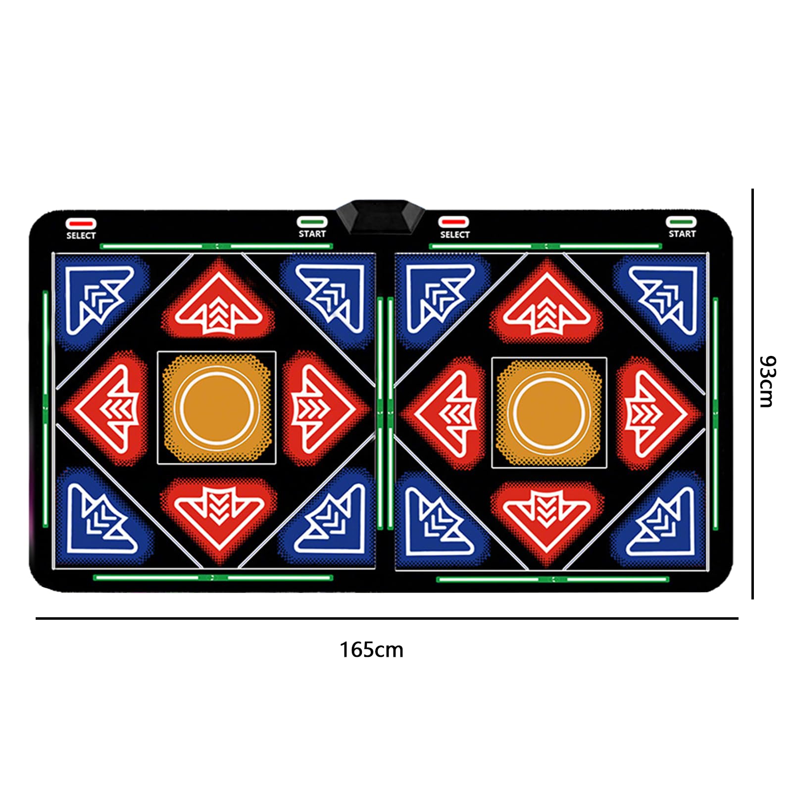 Alfombra Baile Niña Para TV Con Cámara,Dance Mat Doble Electrónica HDMI