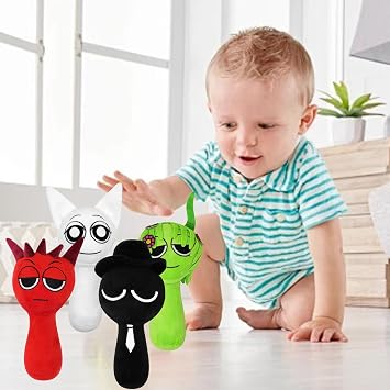 6PCS Plushies For Games Fans, 9.8 Plush Toys Figures,Soft Stuffed Animal Pillow Doll Christmas Birthday Gifts for Adult Kids(6PCS)