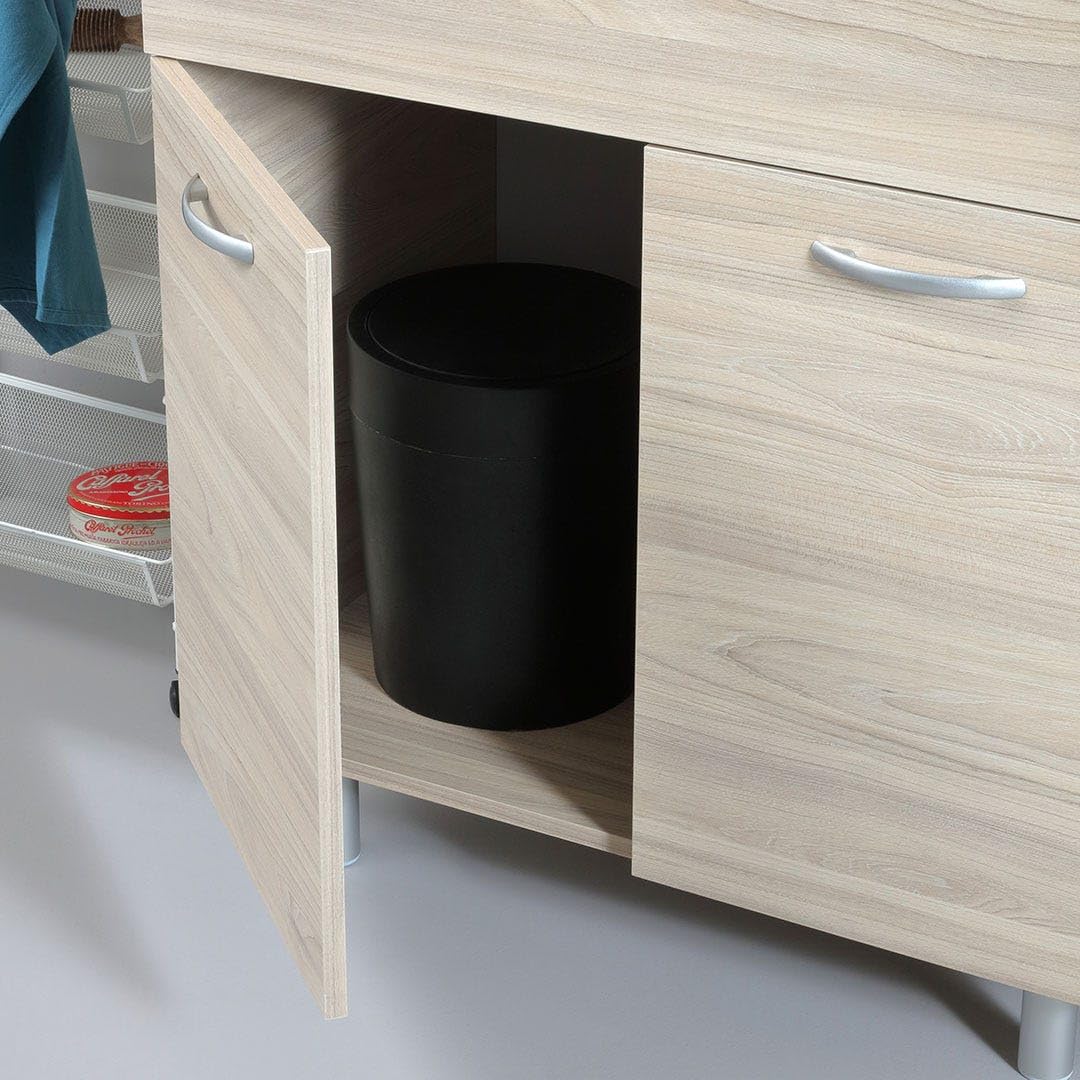 Cucina in Kit 80 cm Olmo con Mobile Sottolavabo e Pensile Scolapiatti - Moderna e Funzionale