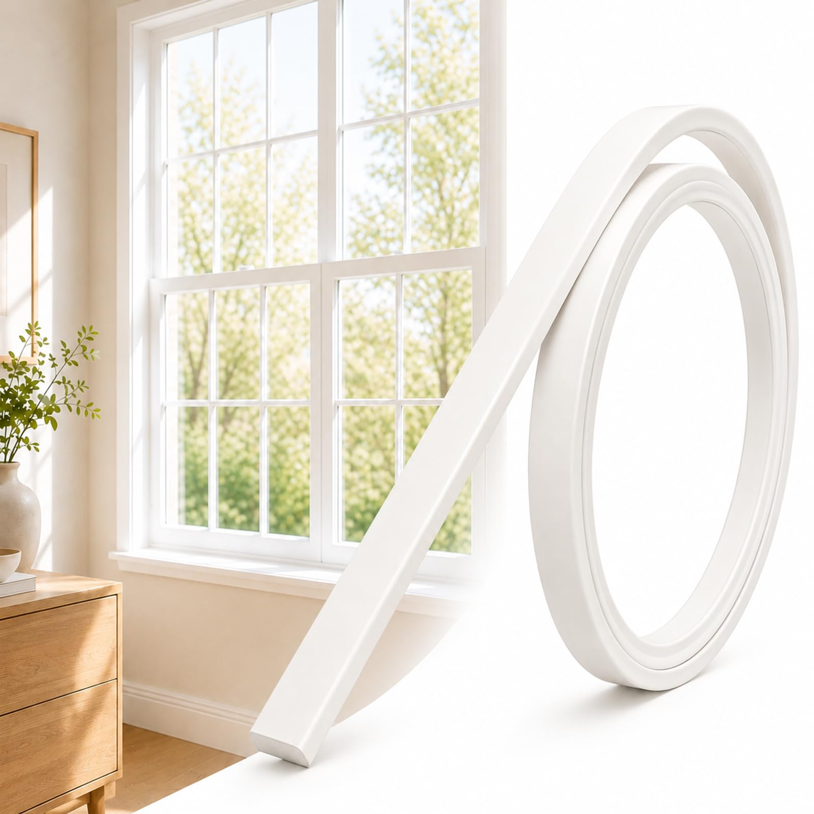 Wall Decoration Trim Flexible Molding for Mirror Window Door Frame S,5m