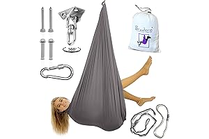 Savoiz Sensory Swing: Soothe and Stimulate with Double-Layered Reversible Design