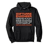 Software-Engineer Developer Definition Programming Pullover Hoodie
