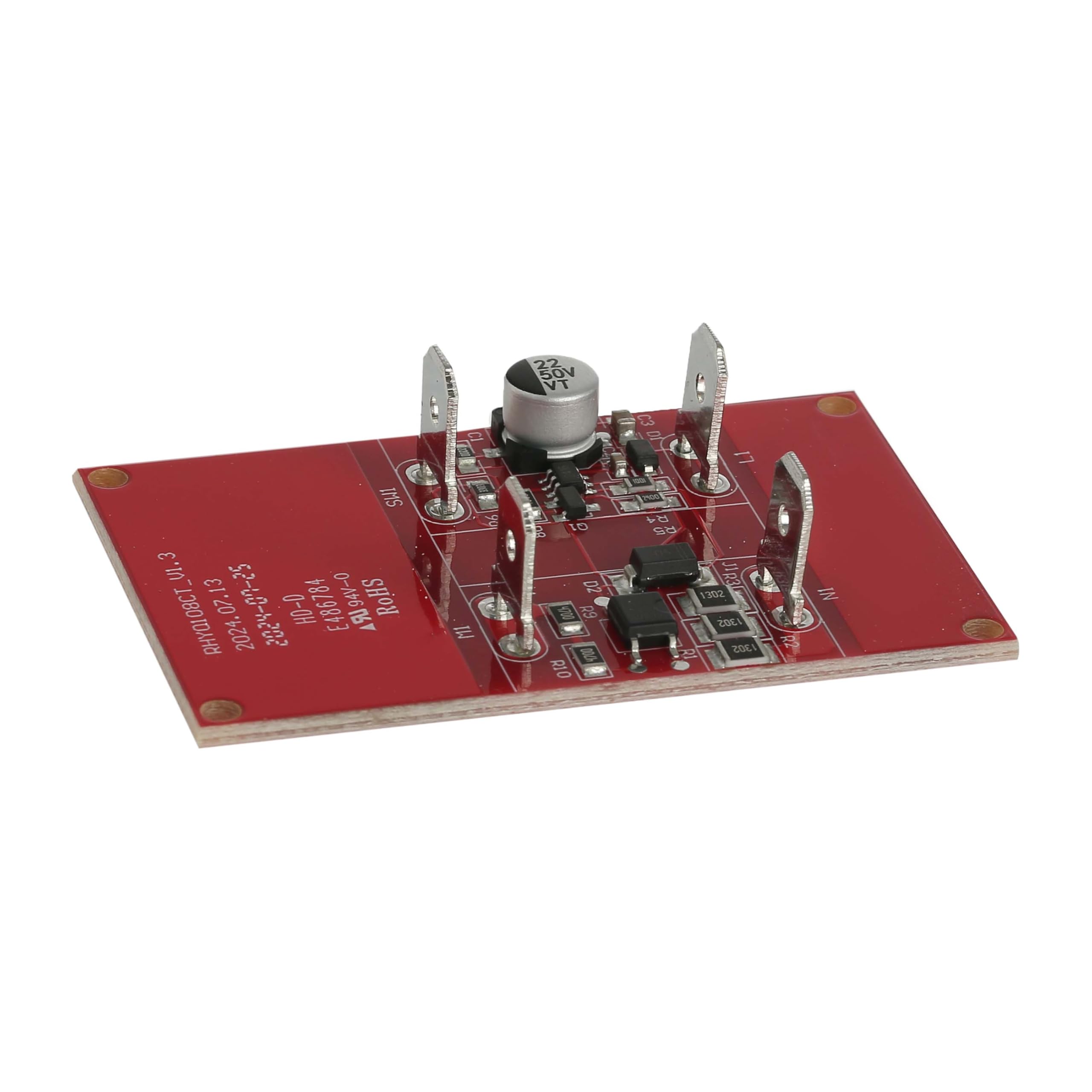 Masterpart Red Vacuum Pcb Board, 2 Speed Control, 4 Wire Compatible With Numatic Henry, Hetty, James, Nrv200 Vacuum Cleaners