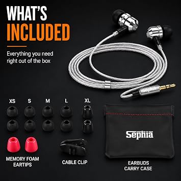 Sephia SP3060 Earbuds Wired in-Ear Headphones