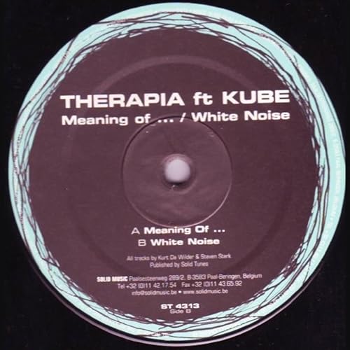 Meaning Of White Noise By Therapia Ft Kube On Amazon Music Amazon Com