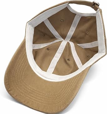 Perlotus%100 Pamuklu Unisex Beyzbol Şapkası, Ayarlanabilir Metal Tokalı 58-60 cm, 4 Mevsim Günlük Kullanım Şapka, Casual Outdoor