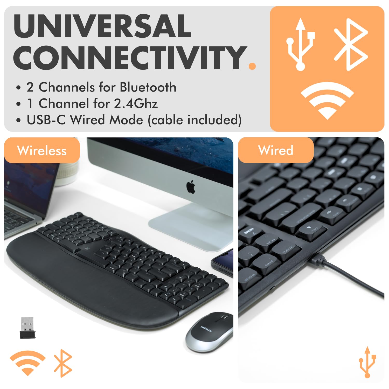 X9 Performance Ergonomic Keyboard Gallery Image