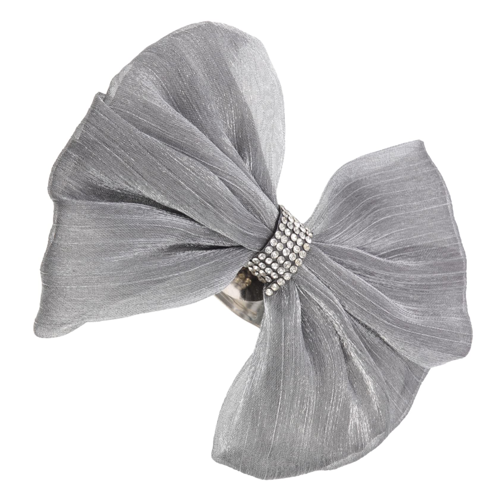 TOPBATHY 4pièces Nœud Décoratif Tulle pour Rideaux Embrasses Élégantes à Nouer Accessoires De Décoration pour Fenêtres Léger pour Salons Et Bureaux