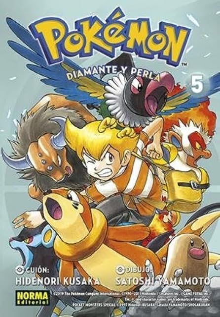 Portada de Pokemon 21. diamante y perla 05