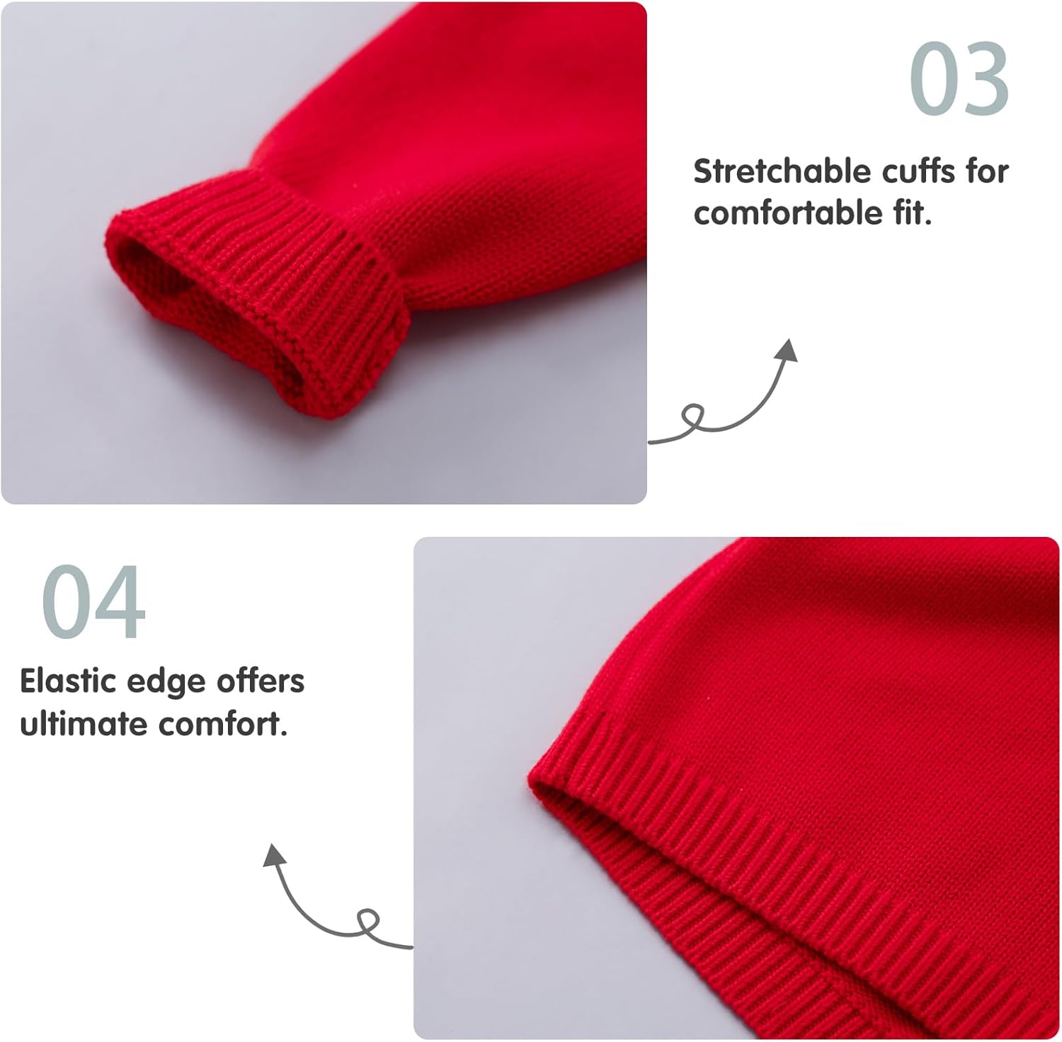 pureborn Baby Toddler Boys Girls Pullover Sweater Cotton Knit Button Closure Sweaters - Image 6