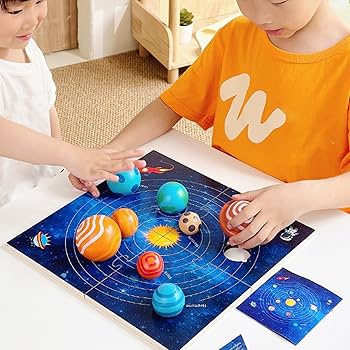Amazon | 太陽系パズル、惑星パズル,教育用太陽系パズル - 子供