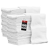 Auto Mechanic Shop Towels 100 Pack Bulk Rags 100% Cotton Commercial Grade Shop Rags Size 14