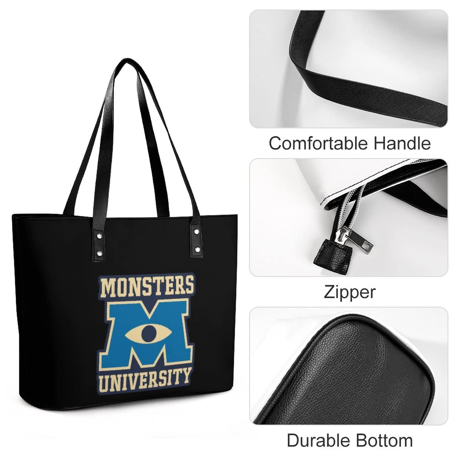 Amazon.co.jp: トートバッグ レディース モンスターズ インク 本革