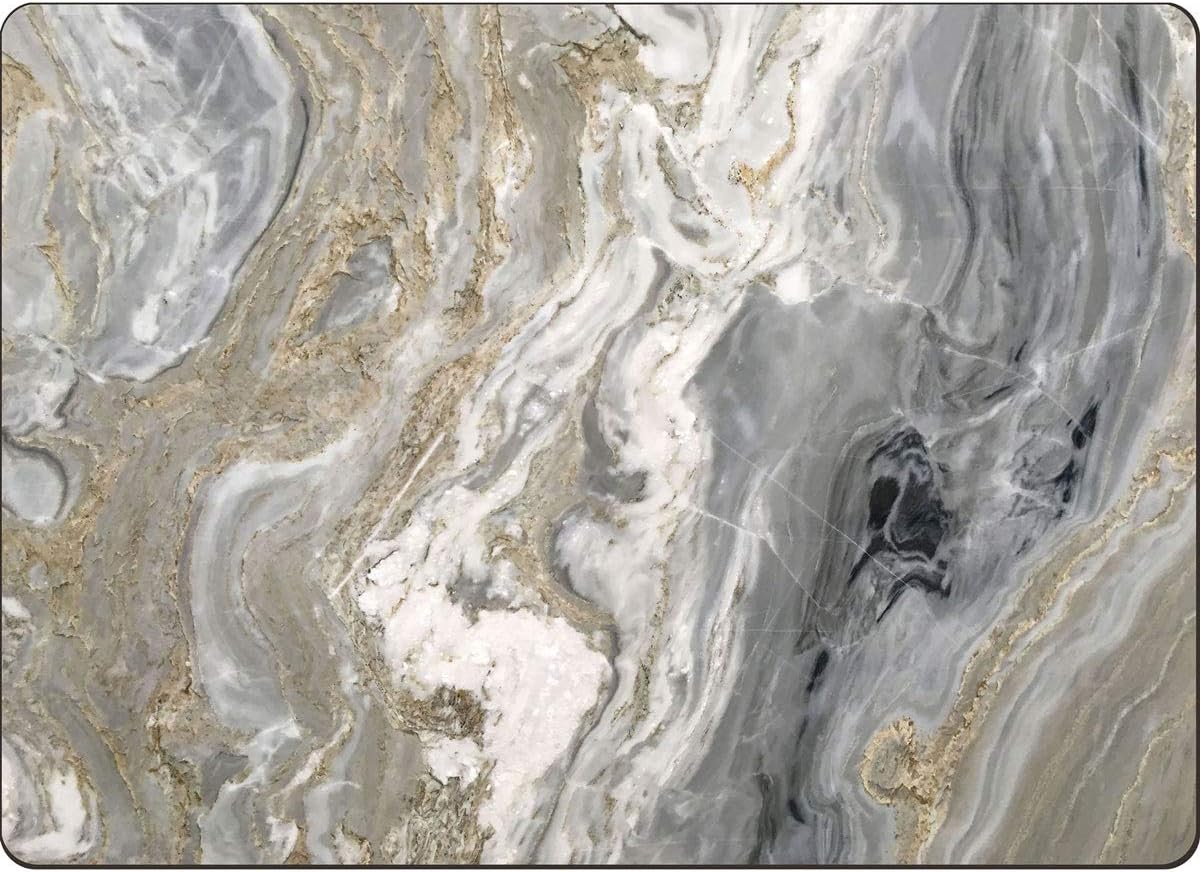 Cala Home Winter Forest Decorative Hardboard Cork Back Tabletop Placemats 4 Pack