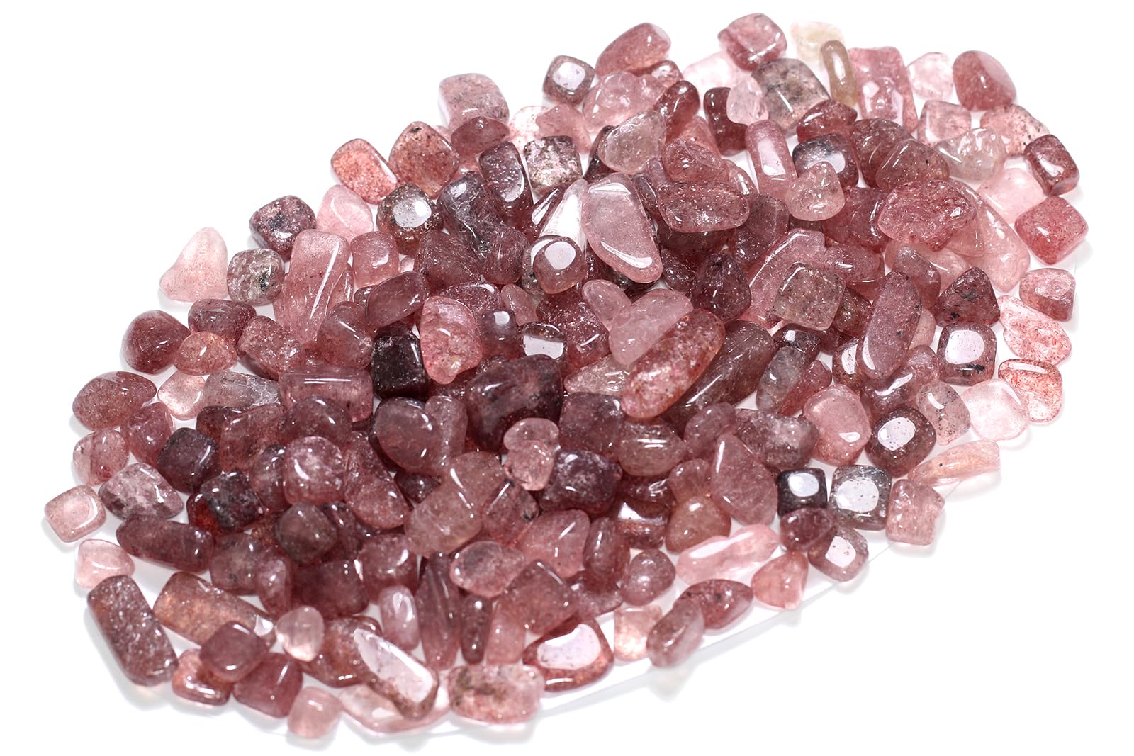 ZenQ 1 lb Crystal Chips, Tumbled Stone Chips for Crafts