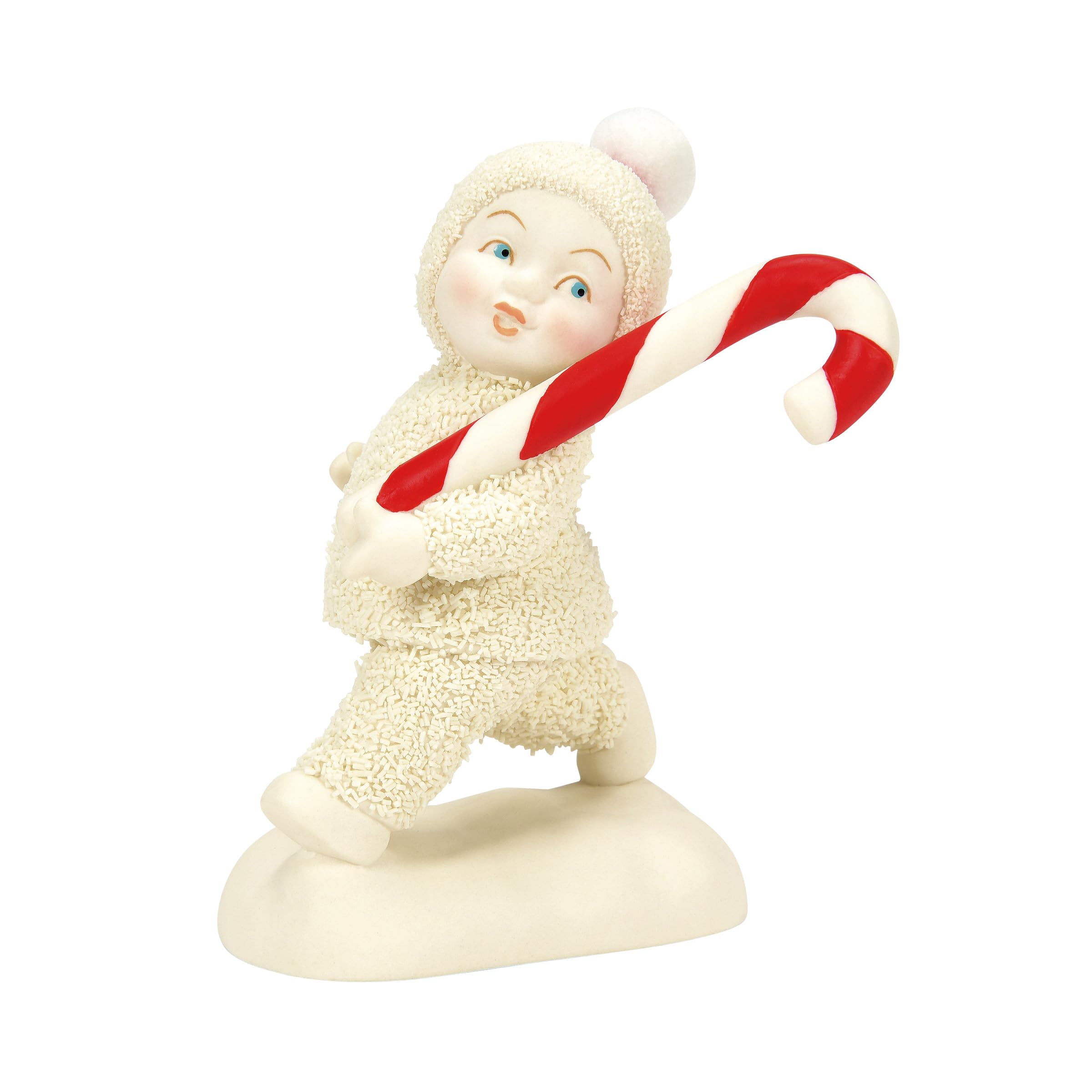 Snowbabies figurine de Noël avec canne à sucre idée cadeau traditionnel pour collectionneur