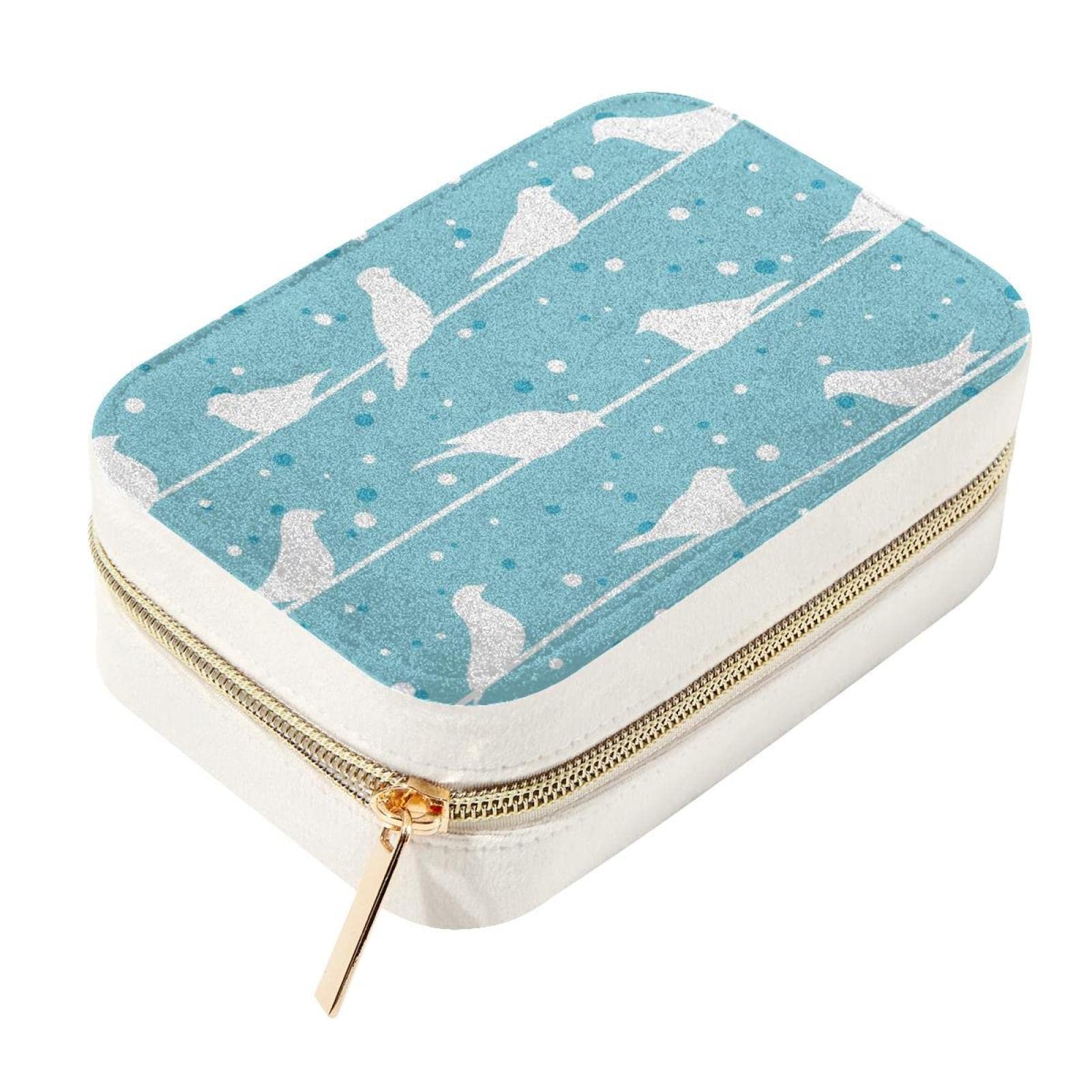 Boîte de rangement de bijoux de voyage pour rester élégante en déplacement