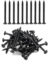 Vista 1 de IMScrews 50 tornillos para paneles de yeso #7 x 2-1/4" (0.154 x 2.165 in) - Tornillos Phillips de cabeza plana para madera de punta afilada, acero