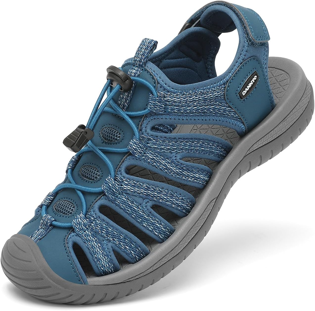 Dannto Women's Closed Toe Hiking Sandals Walking Water Sandal Comfort Athletic Sport Outdoor Sandals