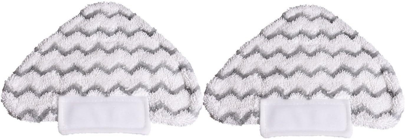 ANBOO 2Pack Touch-Free Triangle Microfiber Dirt Grip Mop Pad Replacement for Shark Lift-Away Pro/Genius Steam Pocket Mop System S3973 S3973D S5002 S5003 S6001 S6002 S6003