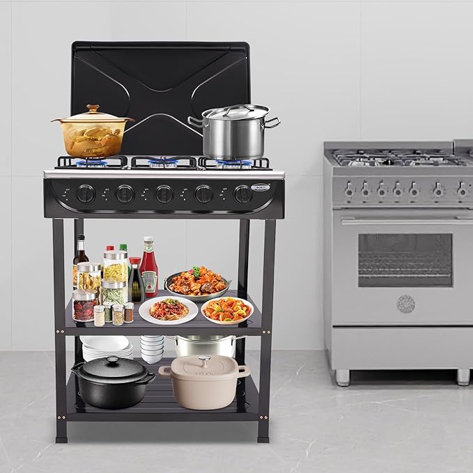 Estufa a Gas Natural 5 Puestos 64x44.5 cm De Piso miniatura 5