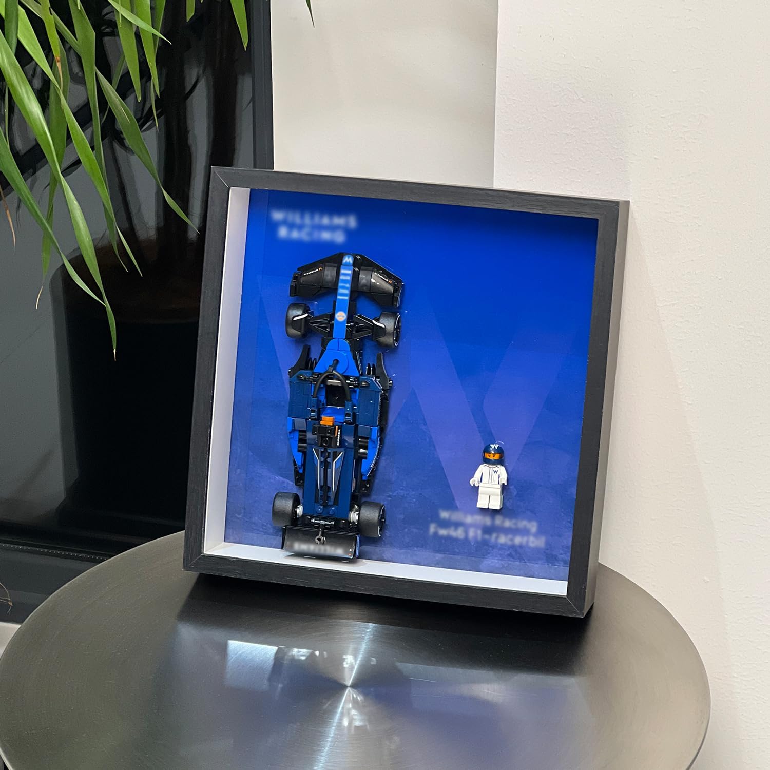 iLuane Display Wallboard for Race Car Toy - Building Set 77249, Adult Collectibles Wall Mount, Home or Office Décor (No Car Included)