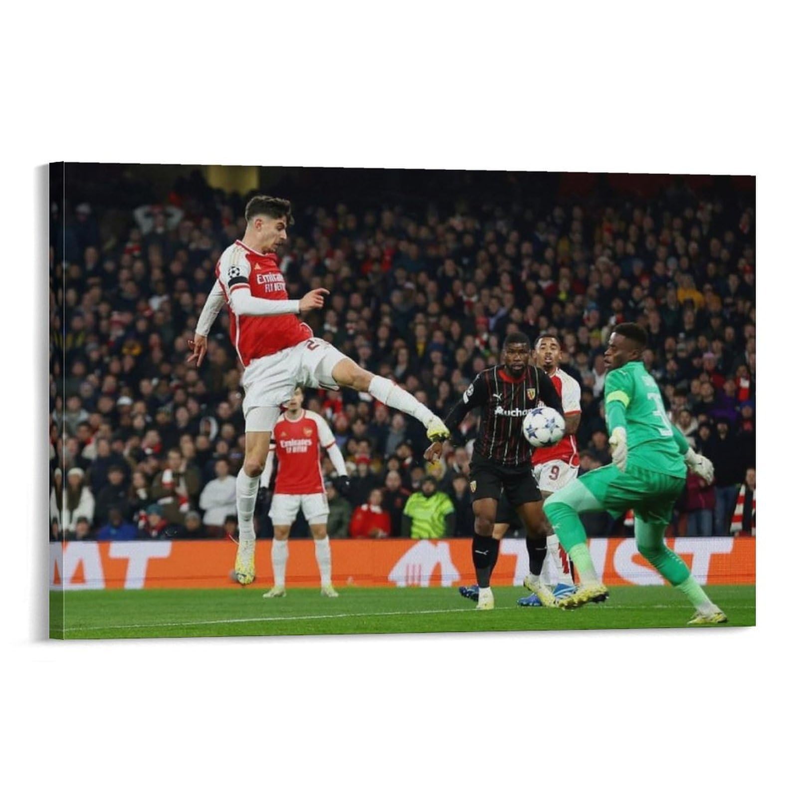 Fcoin Frame-Style Kai Havertz Canvas Poster Wall Art Poster Prints Home Decor Picture Canvas Painting Posters 20X30inch(50X75cm)