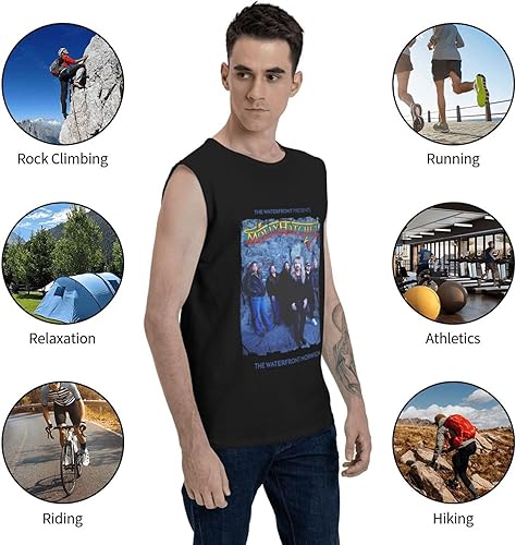 Miniatura 6 de STOLARCZY Men's Muscle Quick Dry Tank Top Sleeveless T-Shirt Undershirt for Gym Runing