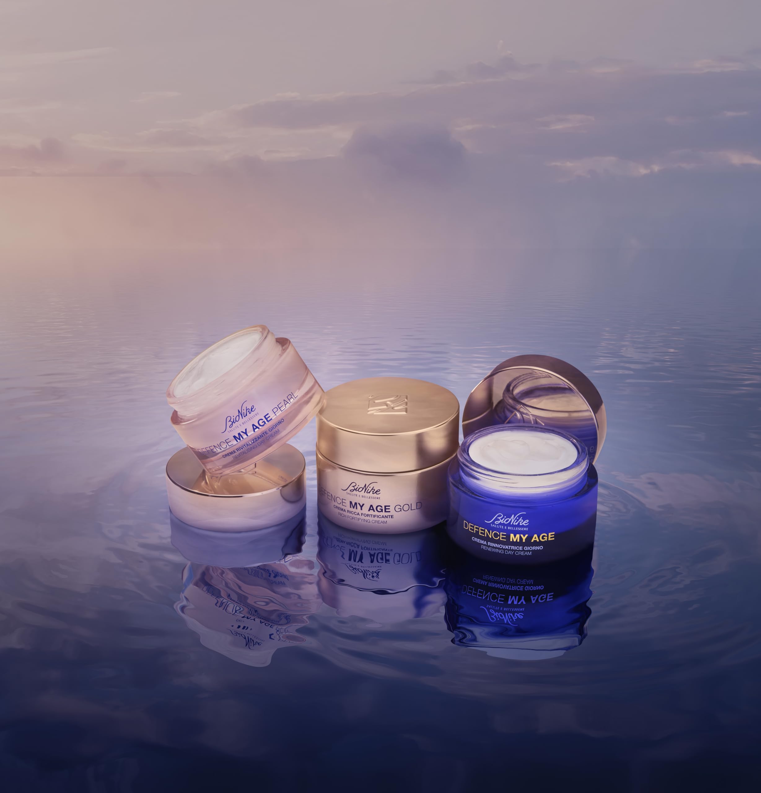 Bionike Defence My Age - Crema Rinnovatrice Viso Notte Anti Age con Burro di Karitè, Nutre e Rafforza la Pelle, Contrasta Secchezza e Invecchiamento, Dona Tonicità e Luminosità, 50 ml