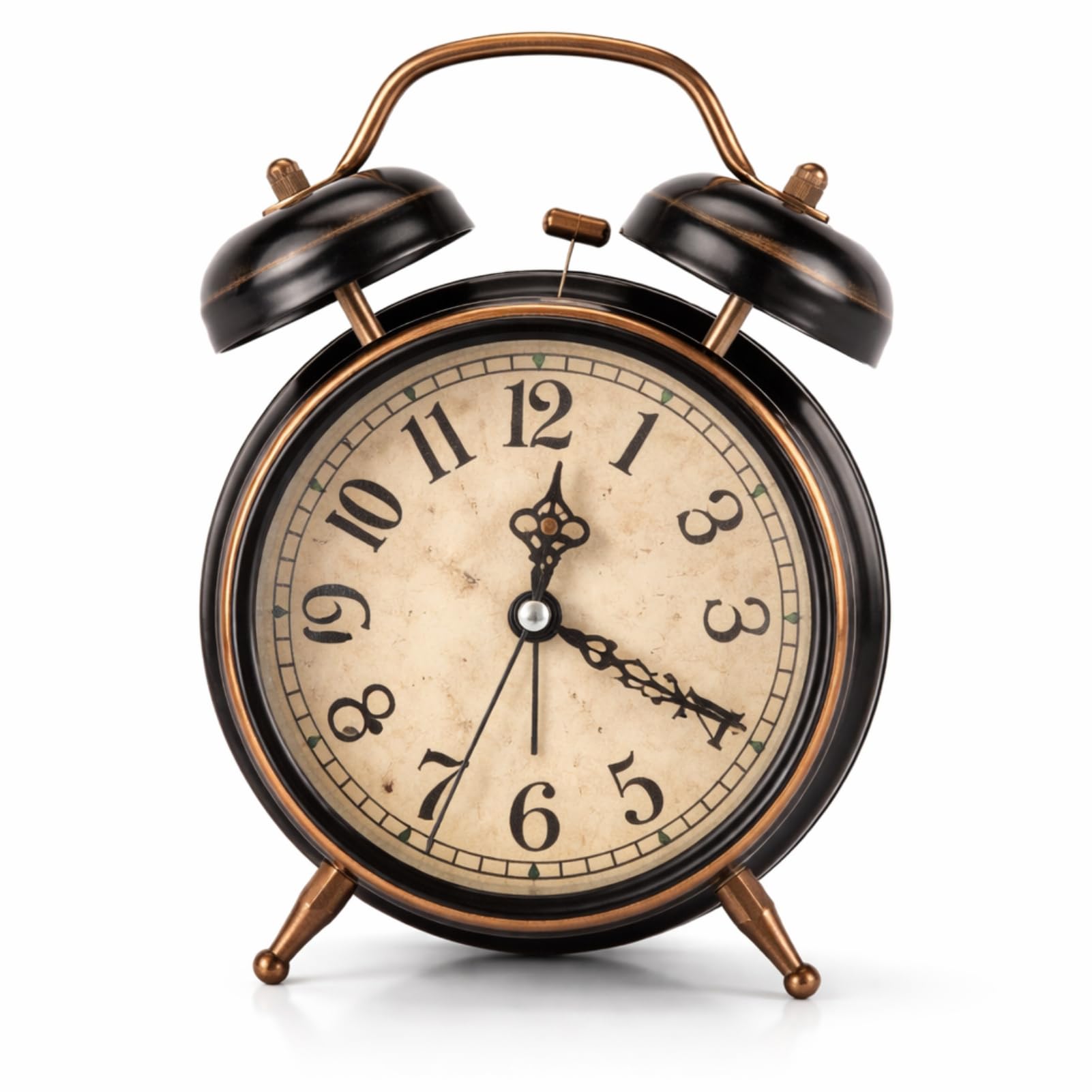 Amazon.com: AUNMAS Vintage Alarm Clock, Twin Bell Alarm with
