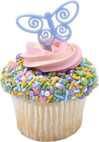 Miniatura 9 de DECOPAC Bloom Sweet Bloom Deluxe Fusion Mix, 26 onzas, chispas de caramelo en recipiente de mano, gránulos comestibles para pasteles de celebración,