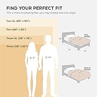 Vista 7 de Bedsure Manta de verde salvia para sofá, súper suave y acogedora, tamaño individual, para mujer, bonita manta pequeña para niñas, 60 x 80 pulgadas