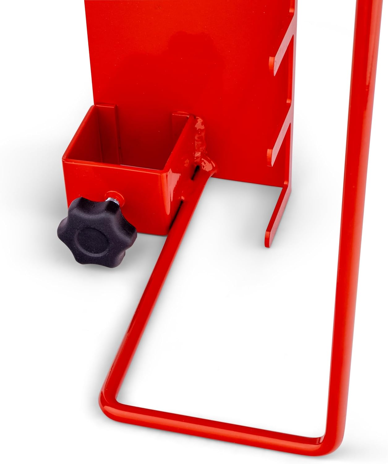 High Jump Crossbar Multi-Brackets - Adjustable in 5 cm Increments - 13 Heights - with Bar Deflector - Durable & Stable