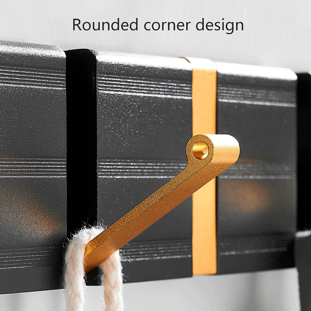 Percheros Para Colgar Abrigos Appendiabiti pieghevole for uso domestico Appendiabiti a parete con punzonatura gratuita Adatto for appendere vestiti Chiavi for cappelli Perchero Para Colgar Bolsas(A-5h
