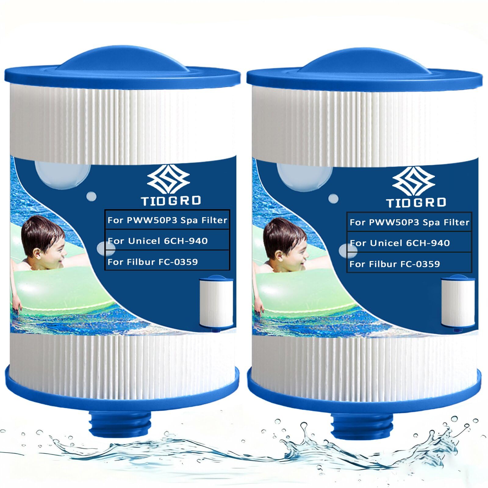 Filtre spa PWW50P3 profitez d'un bain relaxant et pur à la maison